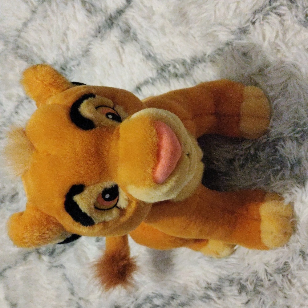 Lion King Simba plush